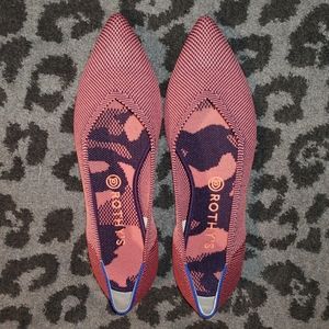 Rothy's Rose Double Stitch Points - Size 11.5